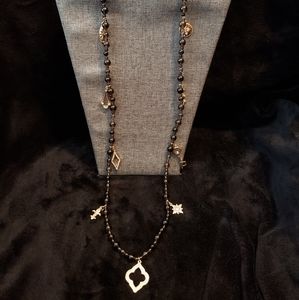 Long Charmed Necklace